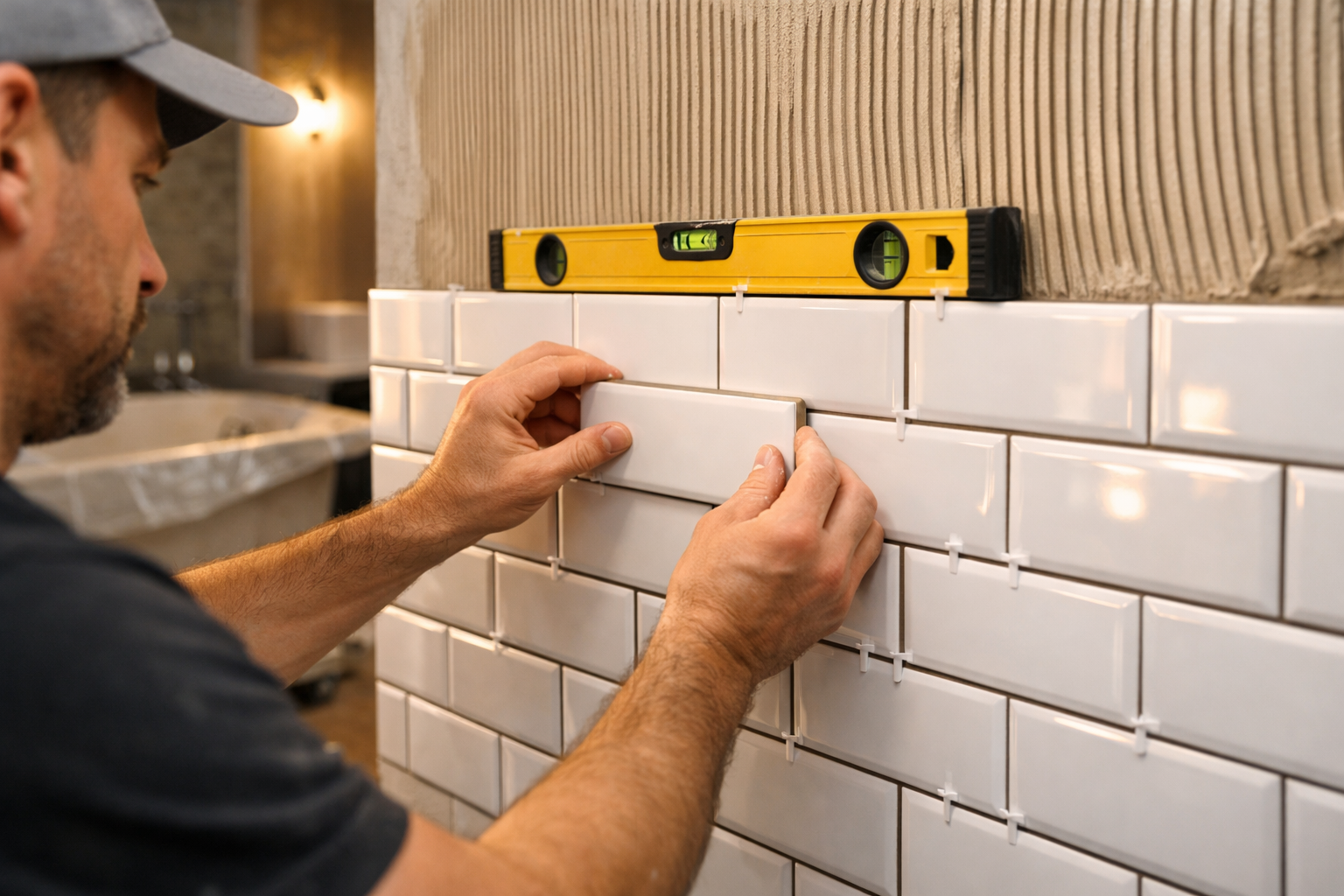 Professional tile work